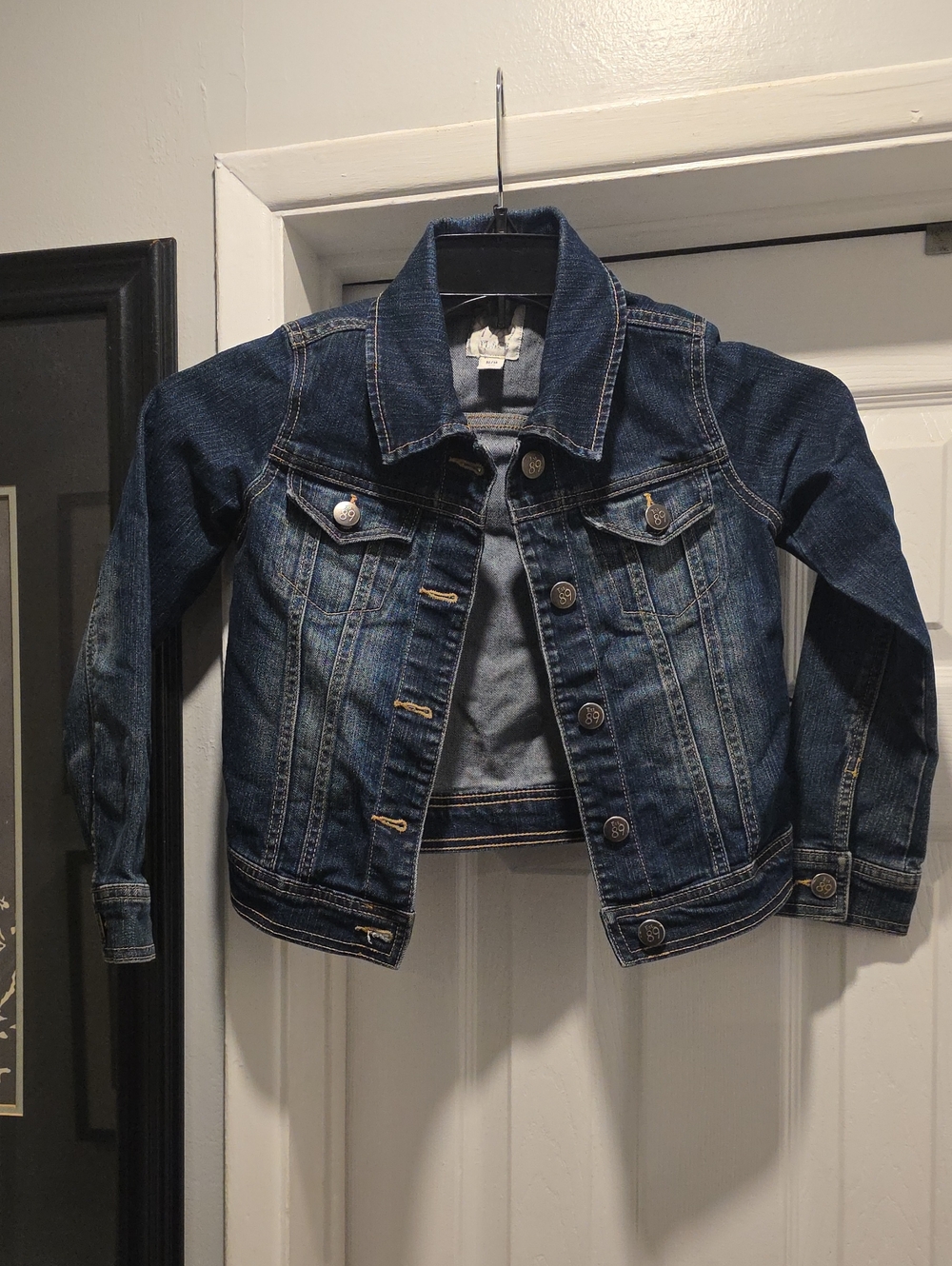 Place Dark Blue Denim Jean Jacket for Kids
